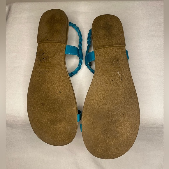 Kenneth Cole Turquoise Sandals Women’s Size 8 - Picture 5 of 6